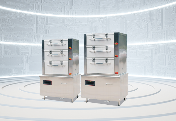 電磁三門海鮮蒸柜